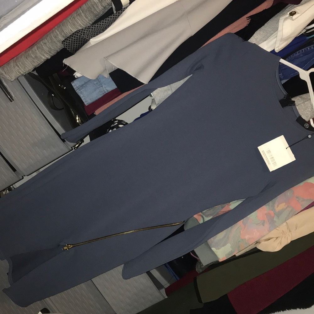 MISSGUIDED BLUE DRESS - Picture 2 of 3